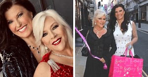 Who is Linda Olsen? 80s sex symbol Sam Fox MARRIES partner of six years in lavish wedding