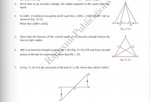 Prove that in an isosceles triangle, the angles opposite to the... | Filo