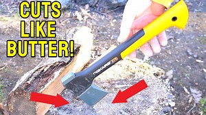 Watch Best Hatchet that cuts every time, super sharp, Easy to use on Amazon Live