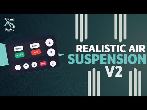FiveM Realistic Air Suspension Script V2 UPDATE
