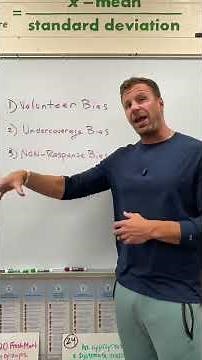 Bias in sampling PART 1 #apstatistics #apstats