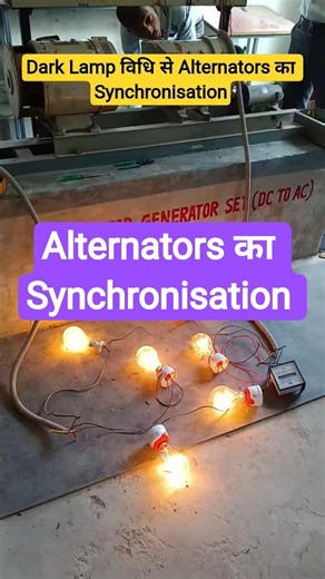 Synchronisation of 3 phase Alternators