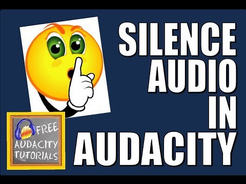 Silence Audio in Audacity - it's easy, simple, and fast.