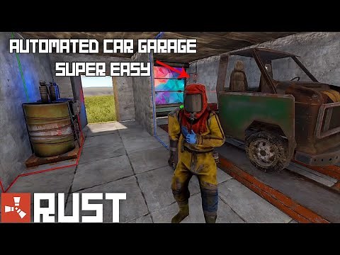 How to make an automated car garage in Rust .. The easiest way