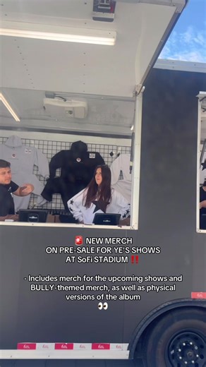 Ye (Kanye West) Merch Pre-Sale at SoFi Stadium
