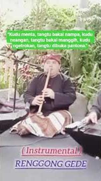 Kacapi Suling "Renggong Gede" #cianjuran #kacapisulingsunda #senibudayasunda #degungsunda