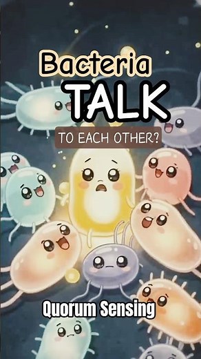 Quorum Sensing | How Bacteria communicate ? #bacteria #microbiology #neet #bacteriology #science