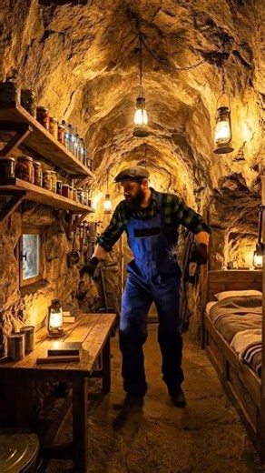 Hidden Shelter Inside This Massive Rock 🤫