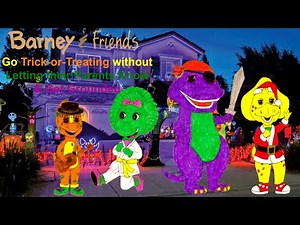 Barney & Friends Go Trick-or-Treating without Letting their Parents Know & Get Grounded