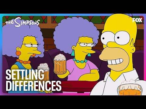 Homer & Marge's Sisters Become....Friends?! | The Simpsons