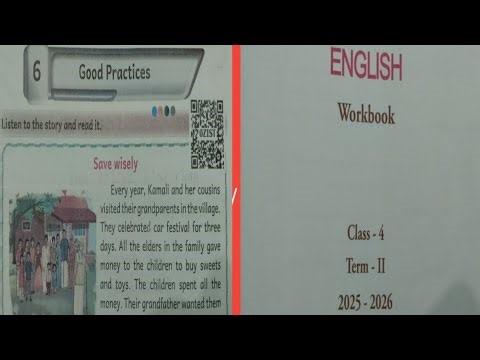4th standard,english,Good practices,workbook Answers