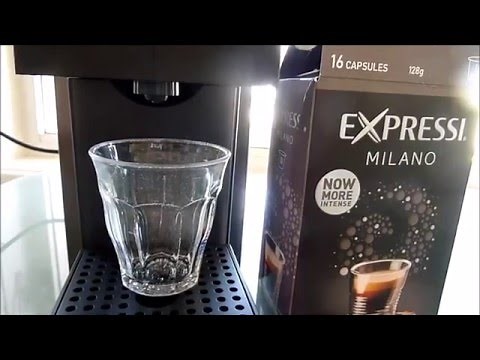 ALDI Expressi Coffee Machine - New Slim Design - Unboxing and Test