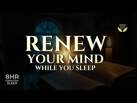 Stop Overthinking: Let God Renew Your Mind While You Sleep | 8H Meditation