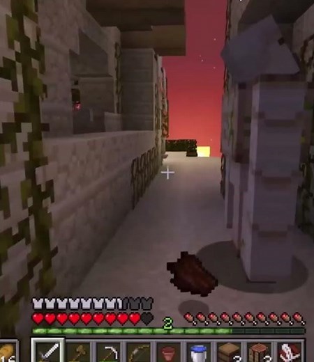 That Thing in minecraft 😱💀!? #bestminecraftclips