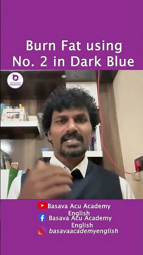 Burn Fat Using No. 2 in Dark Blue