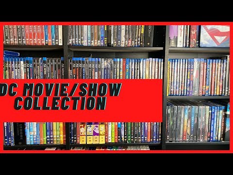 My Complete DC Comics Blu-Ray & DVD Collection