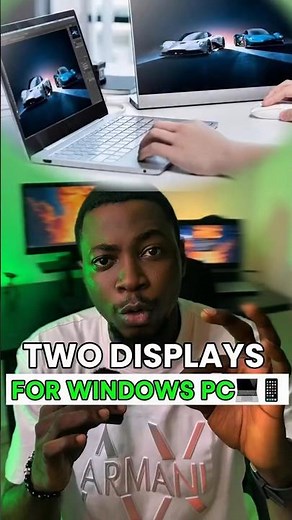 Double Your Productivity with THIS Windows Setting #Shorts #WindowsTips #PCSetup #DualMonitor #Tech