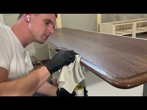 Using OSMO to stain and finish Furniture DIY