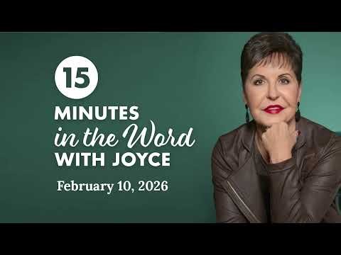 Prayers That Get Answered - Pt 1 | 15 Minutes in the Word with Joyce Meyer