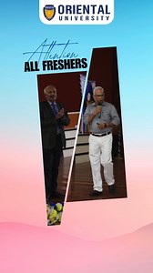 Deeksharambh - Student Induction Programme (SIP) Day 1 Highlights! 🎉 Exciting beginnings, inspiring sessions, and a warm welcome to all our new students. Here's to a journey filled with learning, growth, and unforgettable memories at Oriental University . . . #Deeksharambh #StudentInduction #NewBeginnings #OrientalUniversity #CampusLife #FutureLeaders | Oriental University Indore