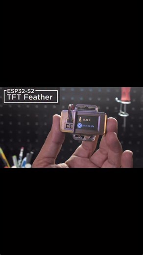 3D Print a Stemma case for the Adafruit TFT Feather with ESP32-S2. Case fits a battery with stackable STEMMA sensors on the back! Download files: https://learn.adafruit.com/feather-tft-stemma-case https://youtu.be/nKFDXzp5-So | Adafruit Industries