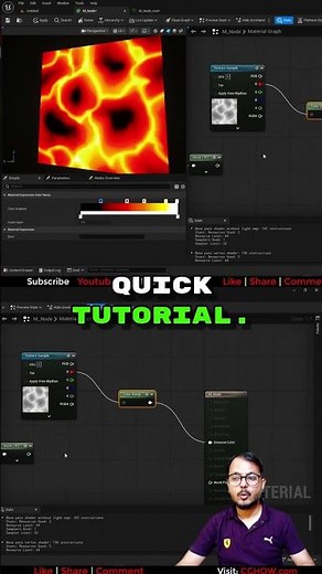 Quick Color Ramp Tutorial in UE5! #shorts