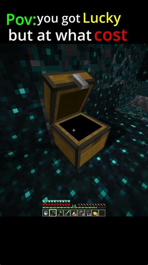 When MInecraft Player Luck Is Good That Minecraft dirty Mind #shorts #short