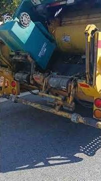 Operating a rear loader compacter