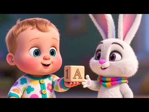 Baby and Bunny ABC Fun 🐰✨ | Learn Alphabet for Kids | Preschool ABC Learning Video