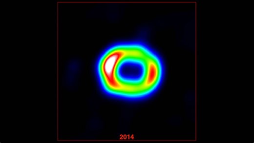 A time-lapse of 25 years capturing the aftermath of supernova 1987A