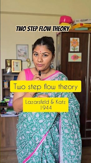Two Step Flow Theory | UGC NET Mass Communication Dec 2025