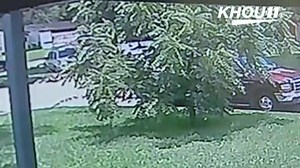 Exclusive video of man being run over while mowing lawn in SE Houston