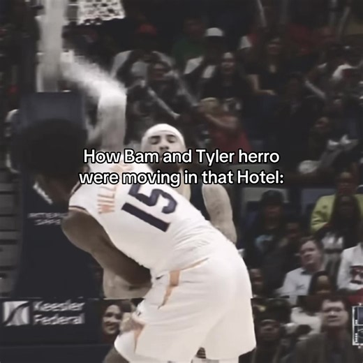 Bam adebayo reportedly struck Tyler herro in a hotel #fyp #nba #miamiheat #trending #viral