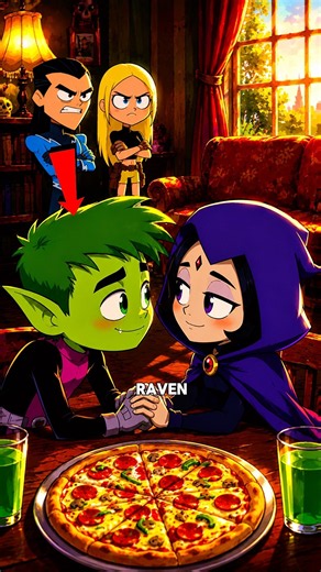 Raven & Beast Boy Were Meant For Each other?! 💜💚 #shorts