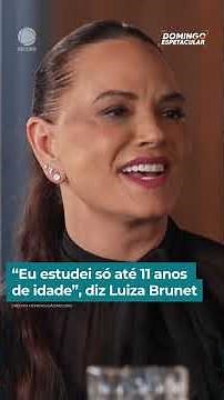 In the 7th episode of "Calma, Que Eu Explico," Luiza Brunet opens her heart | #DomingoEspetacular...
