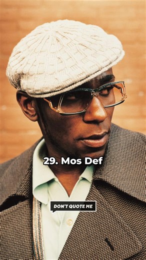 5.4K views · 176 reactions | Mos Def is one of the most underrated of all-time! Where does he rank among the best Brooklyn rappers? He comes in at #29 on our Top 50 Emcees of All-Time list #top50 #emcee #hiphop #rap | Drect Williams | Facebook