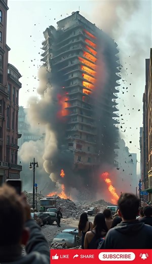 When a Giant Building Suddenly Collapsed 😱 | Building Falling Down Caught on Camera"