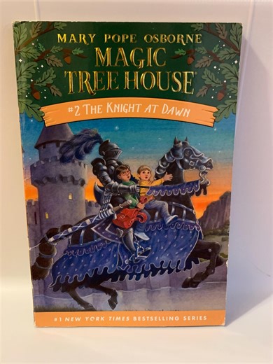 Magic Tree House #2 the Knight at Dawn - Etsy