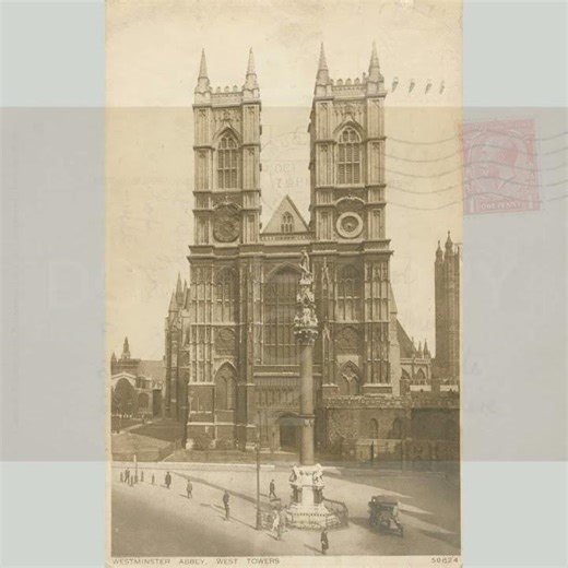 London #8 Vintage Postcards