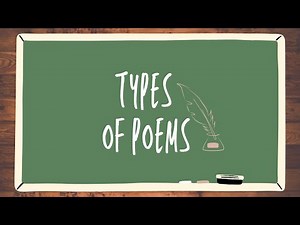 Types of Poems | Poetry