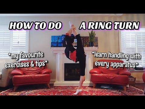 HOW TO DO A SCORPION/NEEDLE/RING TURN | Sophie Crane