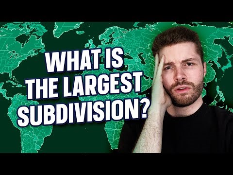 Can I Name the LARGEST Subdivision in Every Country? (HugeQuiz)