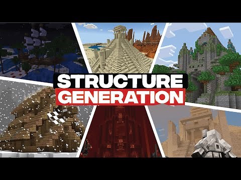 Structure Generation Add-On - Showcase | Minecraft Bedrock Add-On