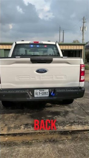 Cop lights red blue strobe for Security or construction Lighting Installation in Vehicles