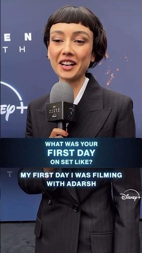 Sydney Chandler shares her first day on Alien Earth series!