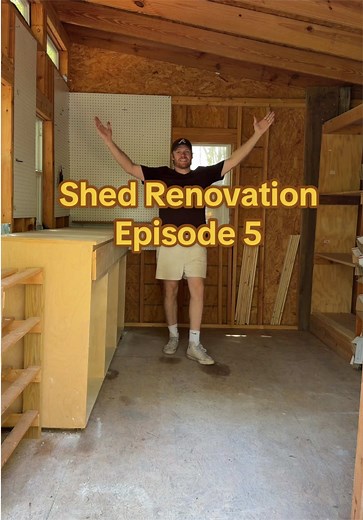 Shed Renovation: Bad Boy Cleans Out Shed and Rediscovers Identity
