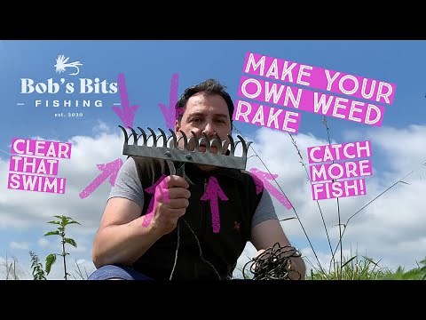 RAKE Fishing Swims to CATCH | How to make a weed rake