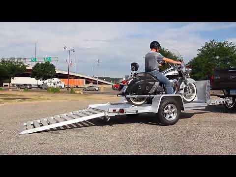 Aluma MC10 Motorcycle Trailer