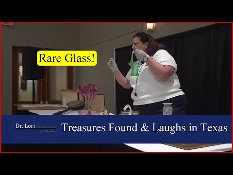 Rare Glass & Surprises! Murano, Cranberry, Crystal & Cambridge, Painting, Laughs with Dr. Lori