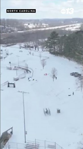News 13's drone captures snow day footage from across Western North Carolina